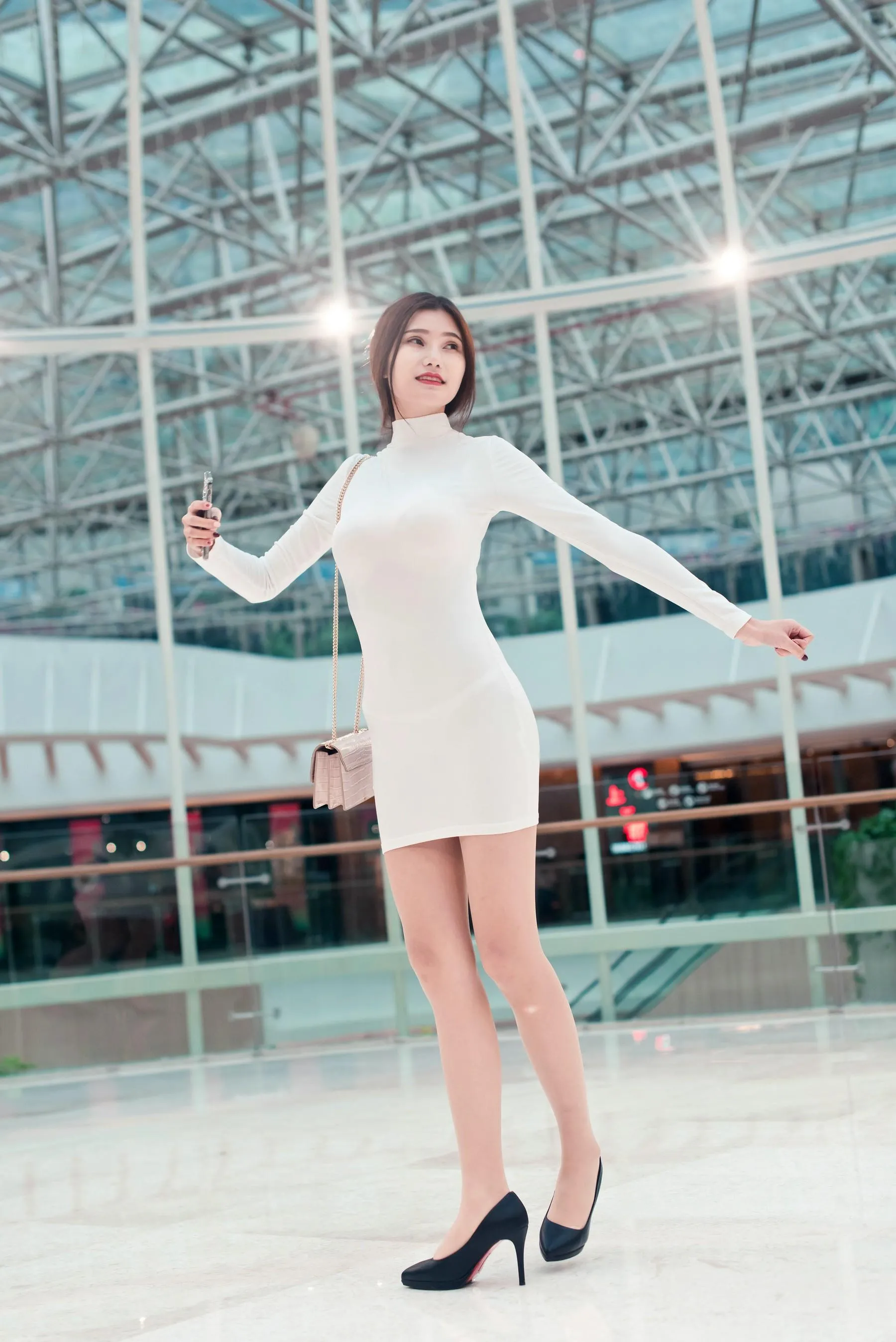 [魔镜街拍] NO.103 谍杀风云 短裙肉丝女杀手婷婷·的行动终局篇 [420P]插图5